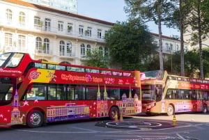 Espectáculo de títeres acuáticos, autobús acuático y autobús turístico en Ho Chi Minh