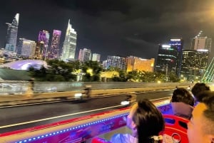 Espectáculo de títeres acuáticos, autobús acuático y autobús turístico en Ho Chi Minh