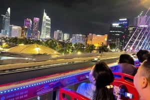 Espectáculo de títeres acuáticos, autobús acuático y autobús turístico en Ho Chi Minh