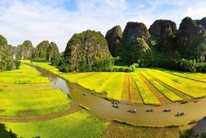 From Hanoi: Tam Coc, Hoa Lu & Mua Caves Full-Day Trip