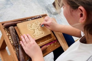 Hoi An: Corso di scultura del legno di 3 ore con un artista locale