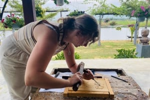 Hoi An : 3 heures de cours de sculpture sur bois avec un artiste local