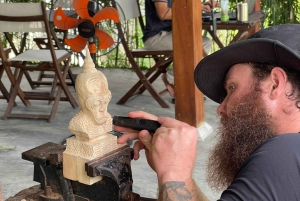 Hoi An Handicraft Workshop: Statue Wood Carving