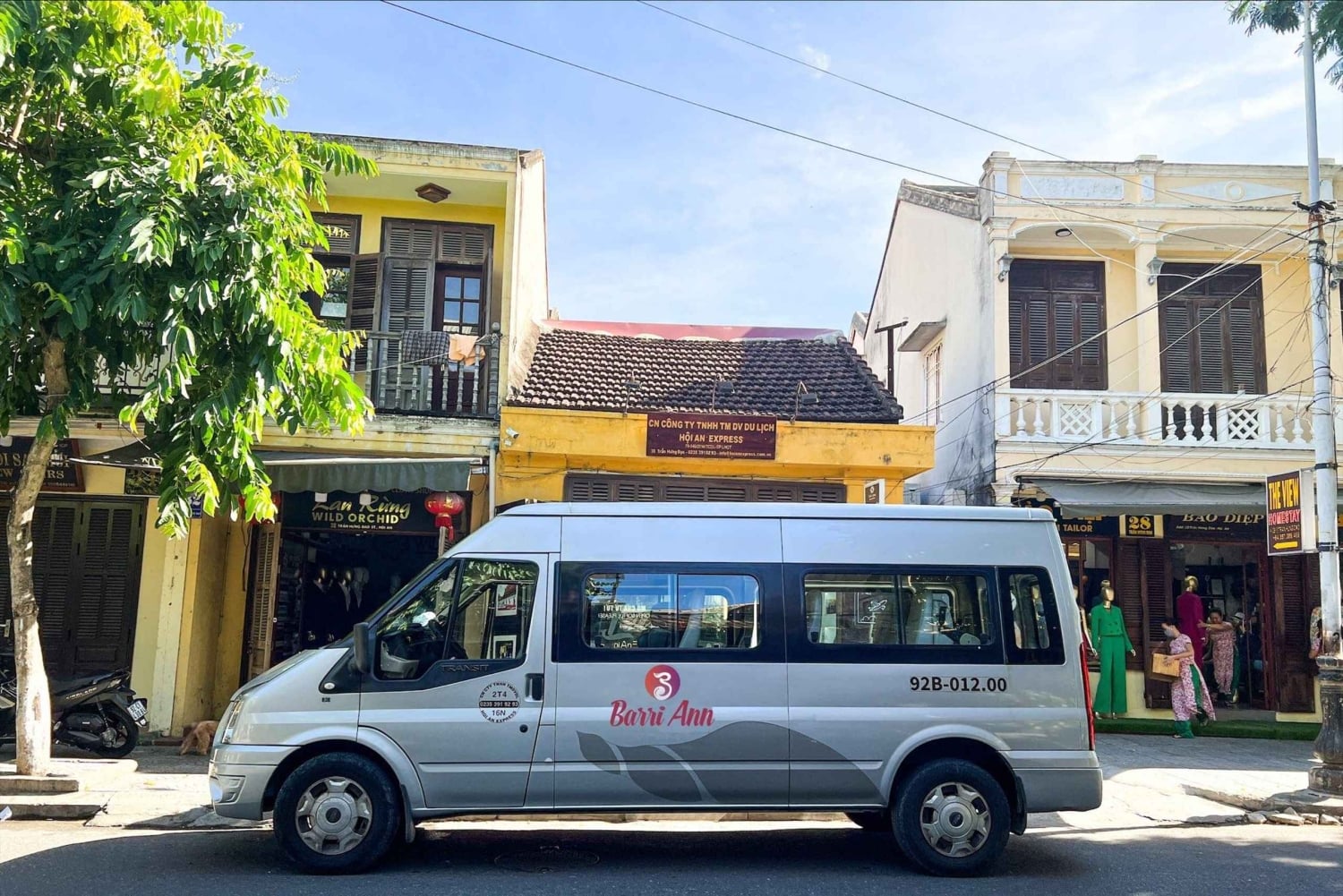 Servicio de traslado en autobús desde el aeropuerto o la ciudad de Hoi An y Da Nang