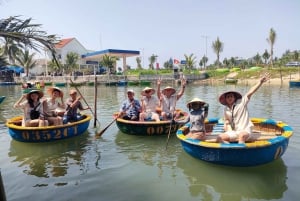 Hoi An: Bådtur med kurv i kokosnøddeskoven