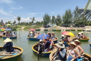 Hoi An - Korgbåtstur Korg båtresa i kokosnötskogen