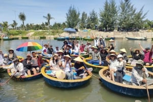 Hoi An: Bådtur med kurv i kokosnøddeskoven