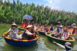 Hoi An: Bådtur med kurv i kokosnøddeskoven