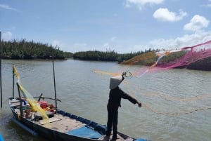 Hoi An: Bådtur med kurv i kokosnøddeskoven