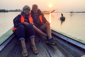 Ba Tran :Hoi An Basket Boat Ride in the Water Coconut forest