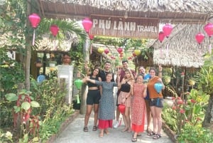 Hoi An: Korbboot-Tour mit Laternenbasteln und Kochkurs