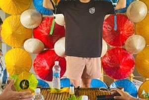 Hoi An: Korbboot-Tour mit Laternenbasteln und Kochkurs