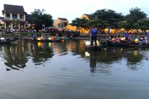 From Da Nang: Hoi An Old Town Tour, Night Market & Boat Ride