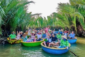 Hoi An: Passeio de barco com cestos de cocos por Hangcoconut