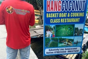 Хойан: Поездка на лодке с кокосовыми корзинами от Hangcoconut