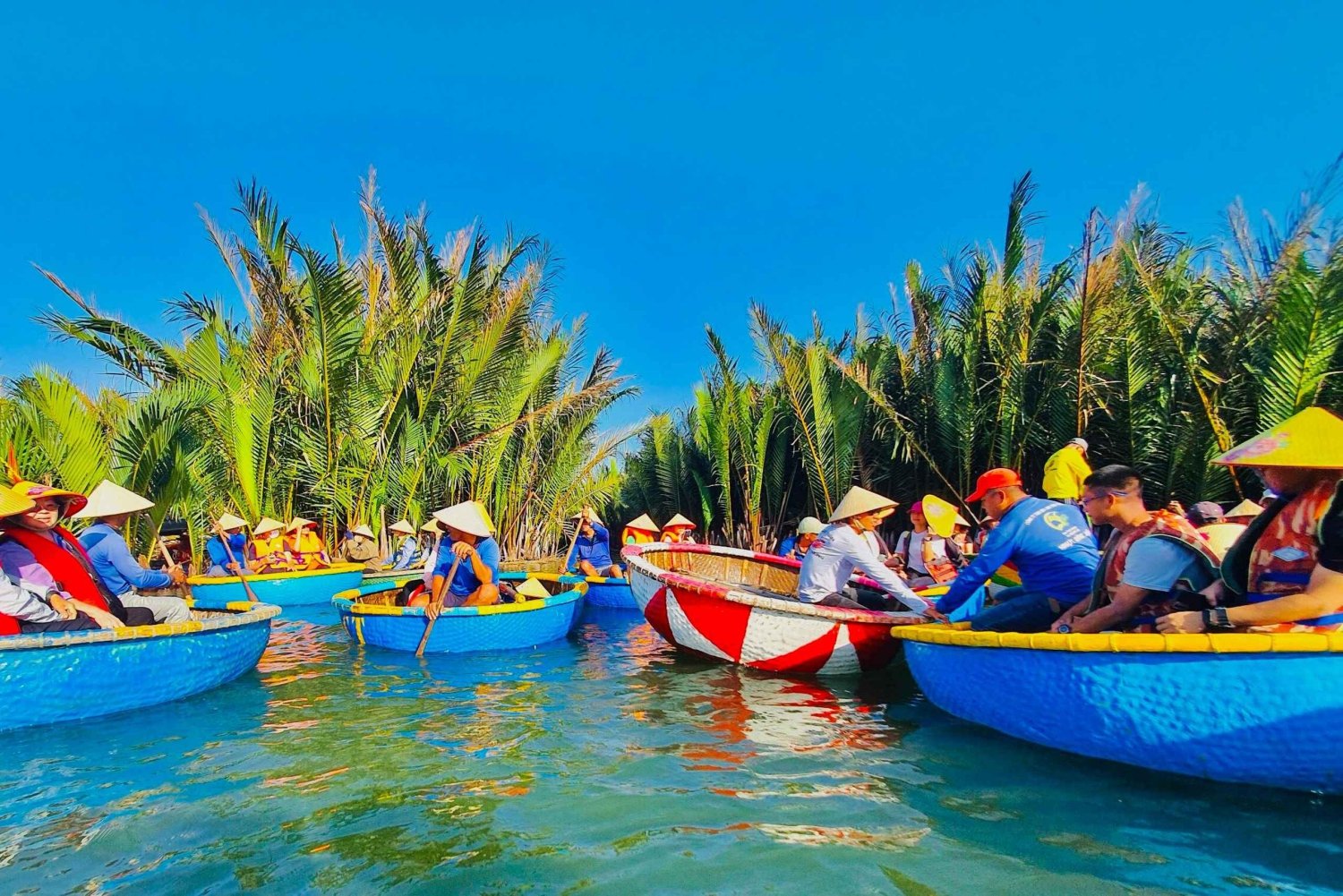 Hoi An: Kokosnusskorb-Bootsfahrten mit Hin- und Rücktransfer