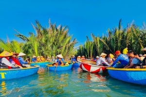 Hoi An: Coconut Basket Boat Rides with Two-way Transfers