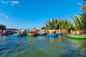 Hoi An: Coconut Basket Boat Rides with Two-way Transfers