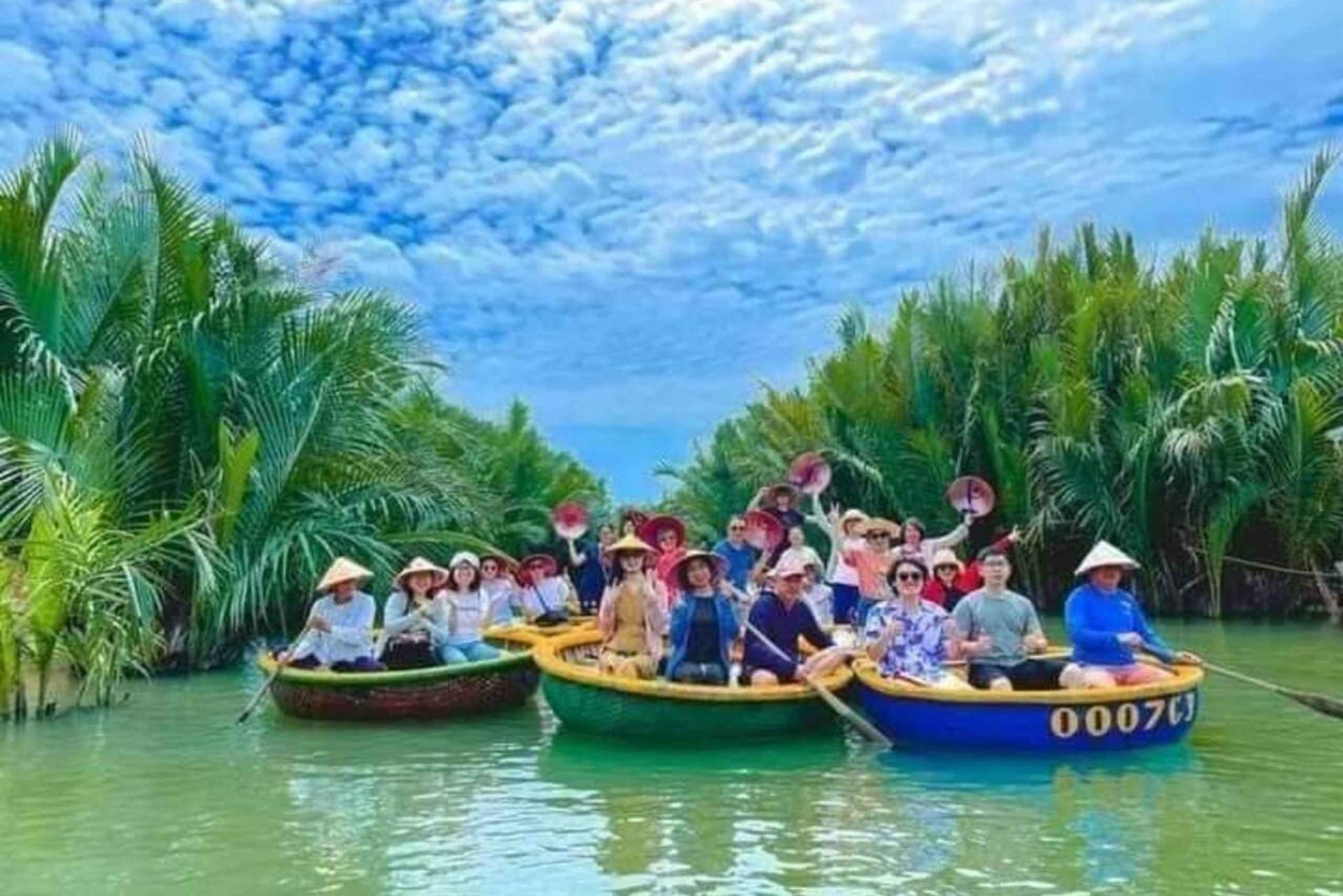 Hoi An: Bay Mau Coconut Forest Basket Boat Ride with Locals