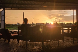 Lekcja gotowania w Hoi An z targiem i wycieczką łodzią z bambusowymi koszami