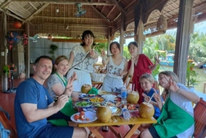 Visite touristique à vélo de la campagne de Hoi An en privé ou en groupe