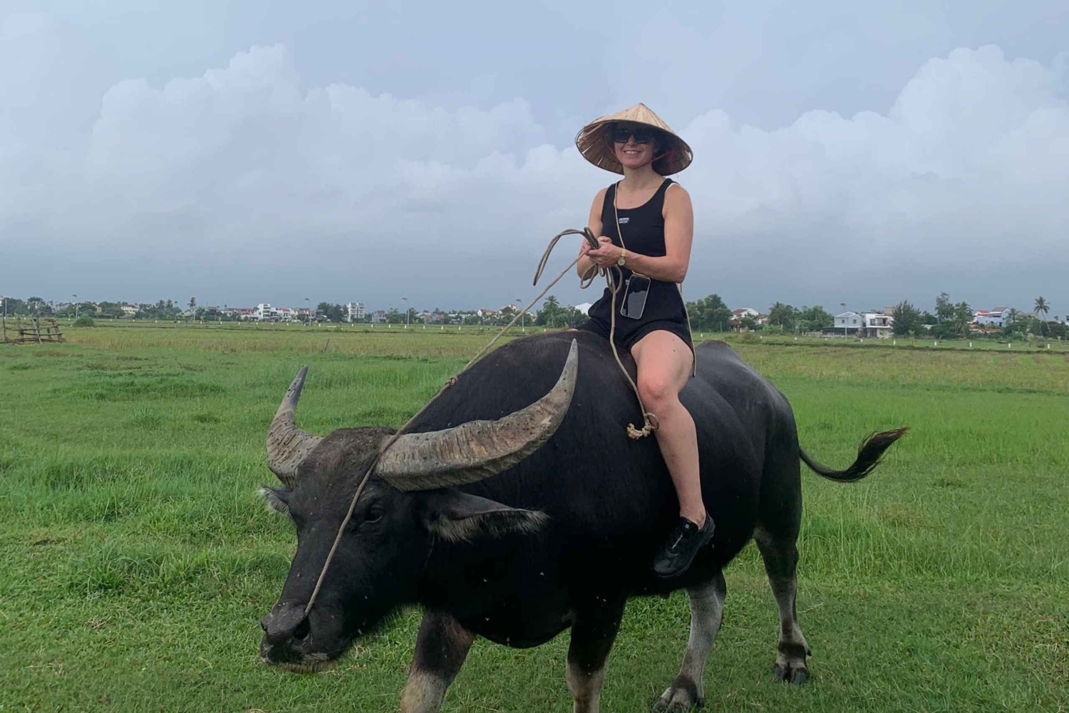 Hoi An: Fietsen - Buffalo rijden en kokosboottocht met maaltijd