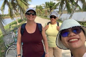 Hoi An: Fietsen - Buffalo rijden en kokosboottocht met maaltijd