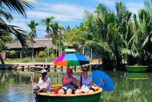 Hoi An: Fietsen - Buffalo rijden en kokosboottocht met maaltijd