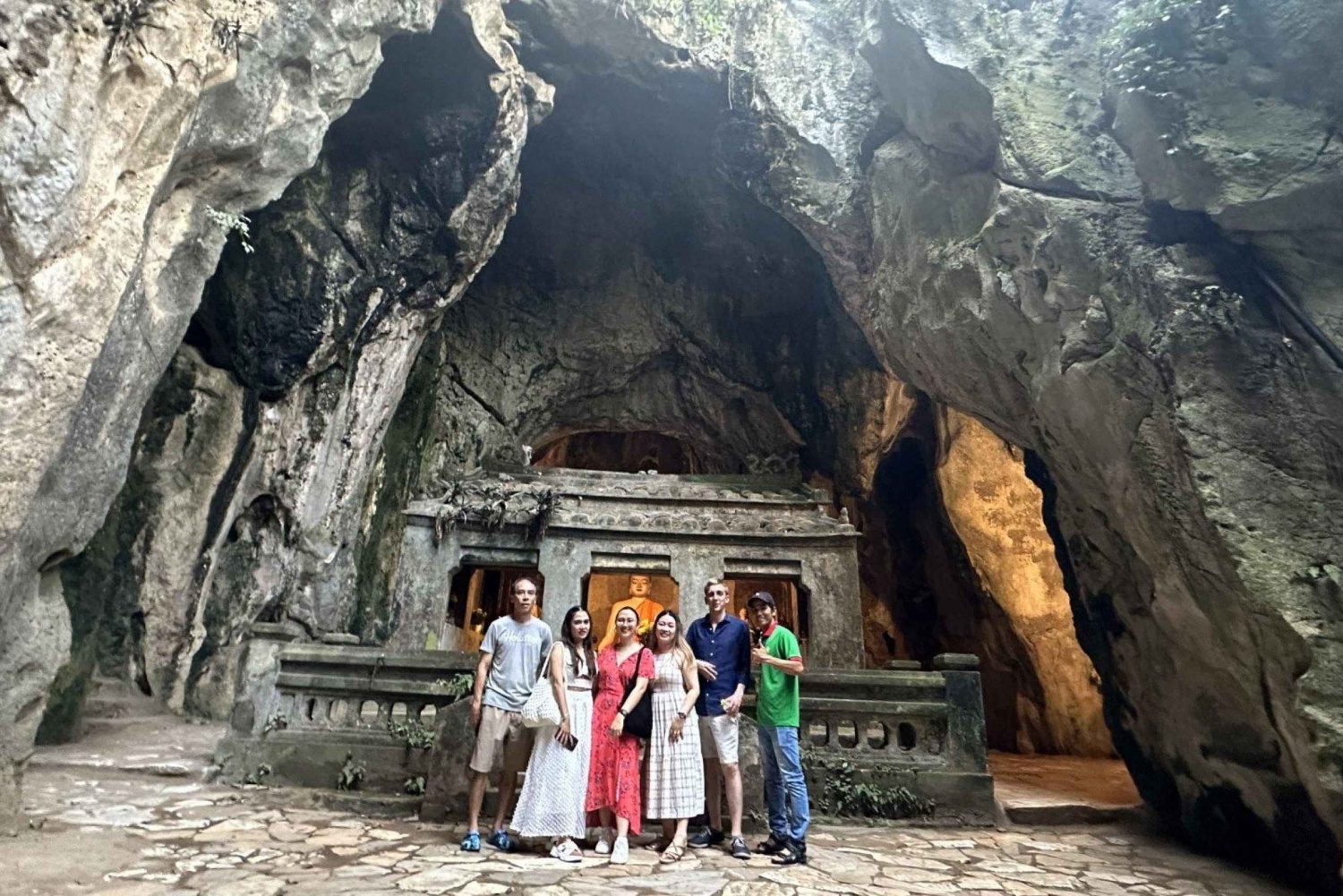 Hoi An/Da Nang:Montagne di Marmo, Lady Buddha, Grotta di Am Phu