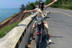 De Hoi An/Da Nang à Hué : visite panoramique du col de Hai Van en Easy Rider