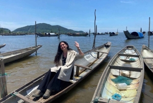 De Hoi An/Da Nang à Hué : visite panoramique du col de Hai Van en Easy Rider