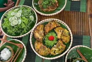 Hoi An/Da Nang: Vegetarian Cooking Class & Basket Boat Ride