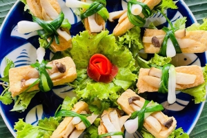 Hoi An/Da Nang: Clase de cocina vegetariana y paseo en barco con cestas