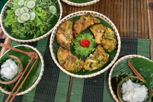 Hoi An/Da Nang: Clase de cocina vegetariana y paseo en barco con cestas