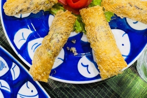 Hoi An/Da Nang: Clase de cocina vegetariana y paseo en barco con cestas