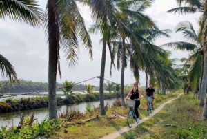 Hoi An: Coconut Village Bamboo Boat and Bike Trip with Lunch