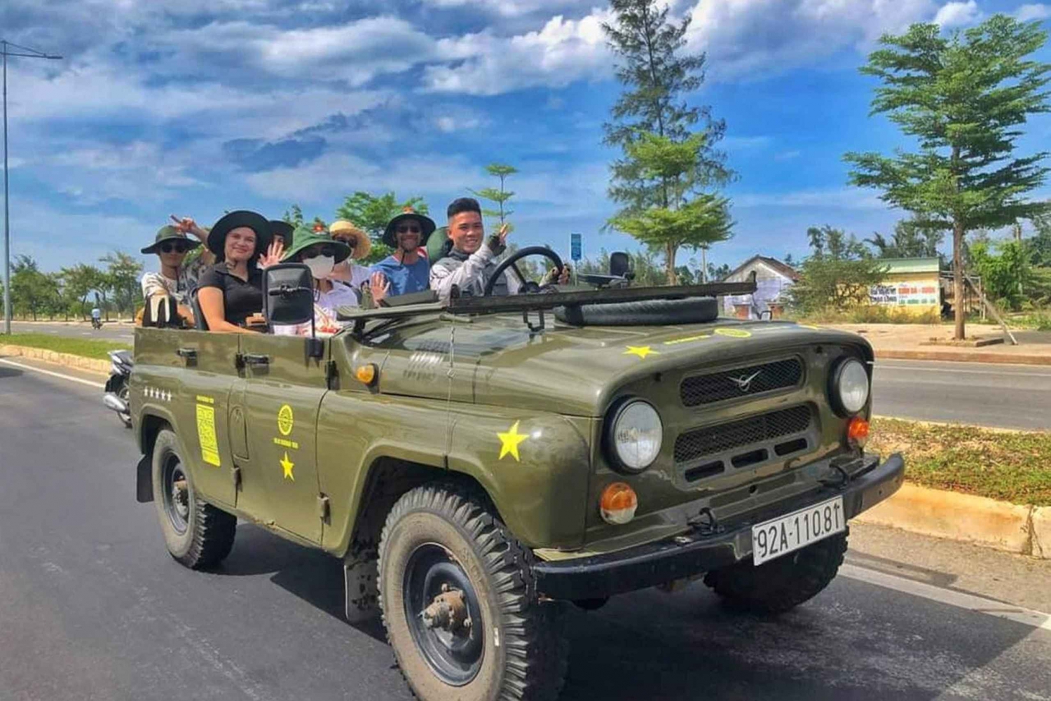 Hoi An: tour van een halve dag door het platteland in een jeep van het Vietnamese leger