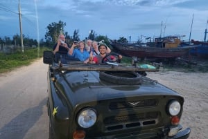 Hoi An: Halbtägige Landpartie mit dem Jeep der vietnamesischen Armee