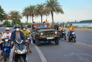 Hoi An: tour di mezza giornata in campagna sulla jeep dell'esercito del Vietnam