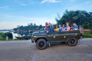 Hoi An: Halbtägige Landpartie mit dem Jeep der vietnamesischen Armee