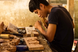 From Hoi An: Thu Bon River Boat Tour with Lantern Making