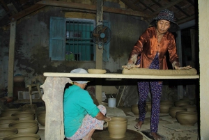 From Hoi An: Thu Bon River Boat Tour with Lantern Making