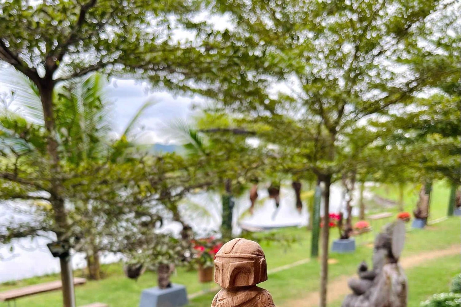 Hoi An Handwerkplaats: Beeldje Houtsnijwerk