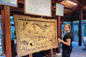Hoi An Handwerkplaats: Beeldje Houtsnijwerk