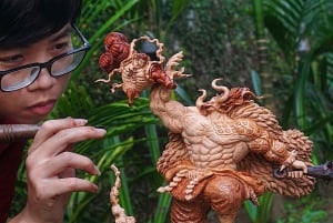 Hoi An Handwerkplaats: Beeldje Houtsnijwerk