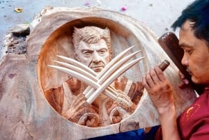 Hoi An Handwerkplaats: Beeldje Houtsnijwerk