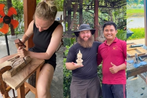 Hoi An Handwerkplaats: Beeldje Houtsnijwerk