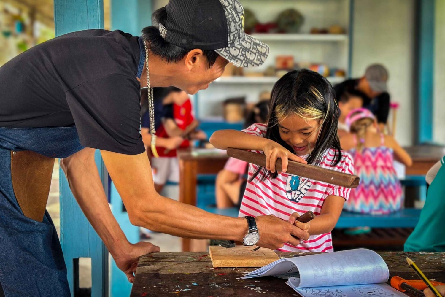 Hoi An: Træskæreworkshop i Kim Bong-tømrerlandsbyen