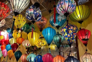 Hoi An: Lanterneworkshop og madlavningskursus med kokosbåd