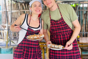 Hoi An: Lanterneworkshop og madlavningskursus med kokosbåd